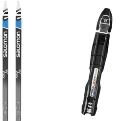 SALOMON AERO ESKIN JR + SALOMON PROLINK ACCESS JR