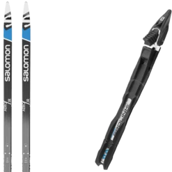 SALOMON AERO ESKIN JR + SALOMON PROLINK RACE JR CL