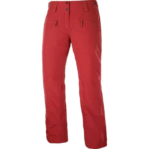 SALOMON EDGE PANT W RED CHILI 22 1 SALOMON EDGE PANT W RED CHILI 22