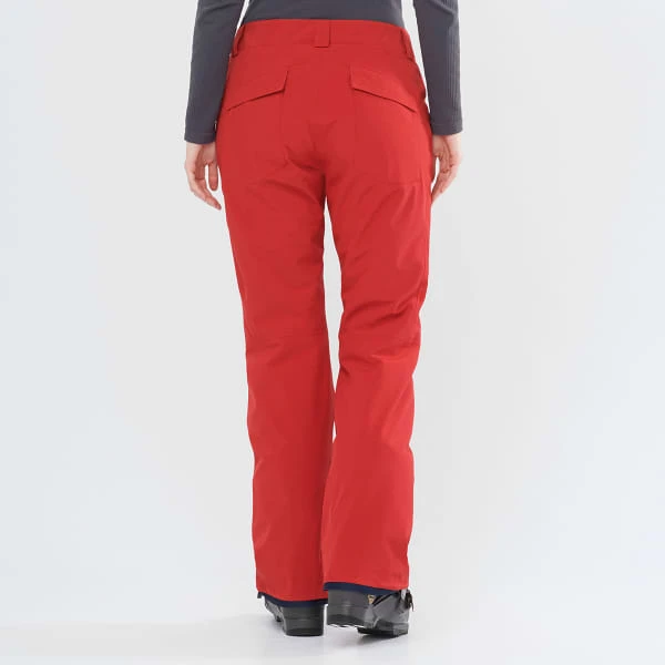 SALOMON EDGE PANT W RED CHILI 22 3 SALOMON EDGE PANT W RED CHILI 22 - Afbeelding 3