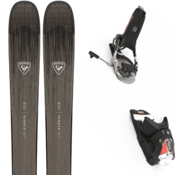 Rossignol || Salomon || Fischer Winkel 3 ROSSIGNOL SENDER 104 TI OPEN + LOOK PIVOT 14 GW B115 BLACK/ICON