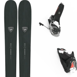 ROSSIGNOL SENDER SQUAD OPEN + LOOK PIVOT 14 GW B115 BLACK/ICON
