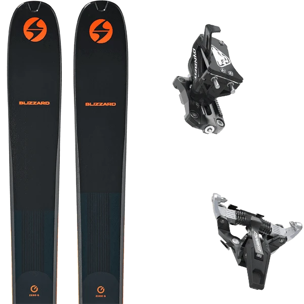 BLIZZARD ZERO G 105 + DYNAFIT SPEED TURN BLACK/SILVER 1 BLIZZARD ZERO G 105 + DYNAFIT SPEED TURN BLACK/SILVER