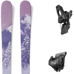 NORDICA SANTA ANA 88 LILAS WHITE + TYROLIA ATTACK 11 GW W/O BRAKE A