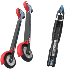 KV+ ROLLERSKI LAUNCH SKATE 53,5 CM + SALOMON PROLINK RACE JR SK