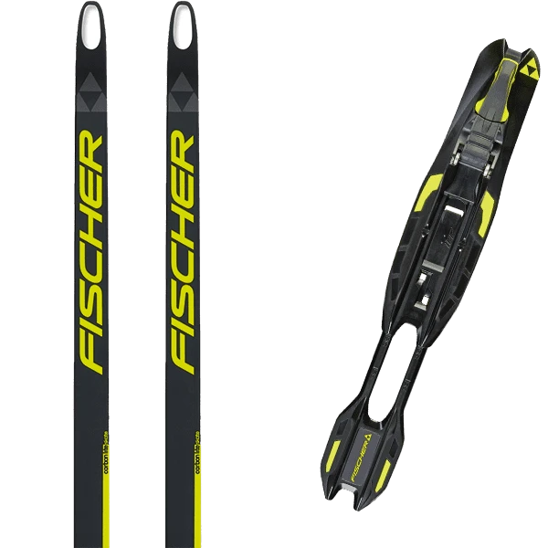 FISCHER CARBONLITE SKATE JR + FISCHER RACE JR SKATE IFP 1 FISCHER CARBONLITE SKATE JR + FISCHER RACE JR SKATE IFP