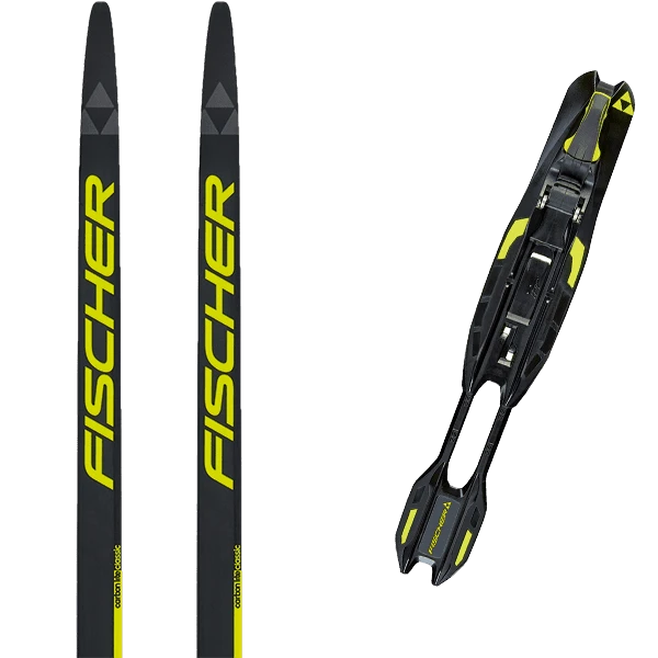 FISCHER CARBONLITE CLASSIC JR + FISCHER RACE JR CLASSIC IFP 1 FISCHER CARBONLITE CLASSIC JR + FISCHER RACE JR CLASSIC IFP