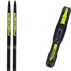 FISCHER TWIN SKIN RACE JR + FISCHER TOUR STEP-IN JR