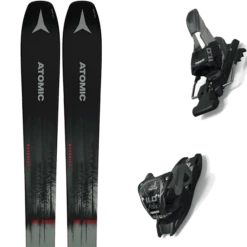 ATOMIC MAVERICK 88 TI MTGREEN/RED + MARKER 11.0 TCX BLACK/ANTHRACITE