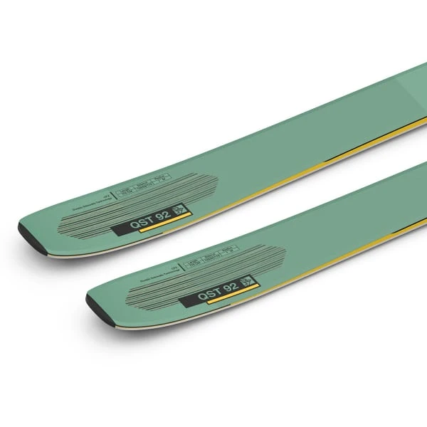 SALOMON N QST 92 GREEN SPRUCE/SOLA + MARKER SQUIRE 11 BLACK 6 SALOMON N QST 92 GREEN SPRUCE/SOLA + MARKER SQUIRE 11 BLACK - Afbeelding 6