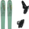 SALOMON N QST 92 GREEN SPRUCE/SOLA + MARKER SQUIRE 11 BLACK