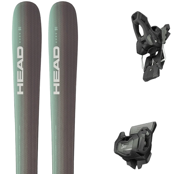 HEAD KORE 91 W + TYROLIA ATTACK 11 GW W/O BRAKE A 1 HEAD KORE 91 W + TYROLIA ATTACK 11 GW W/O BRAKE A