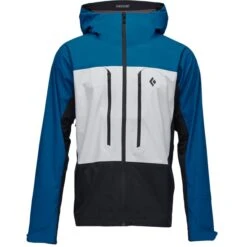 BLACK DIAMOND M DAWN PATROL HYBRID SHELL KINGFISHER WHITE BLACK 23