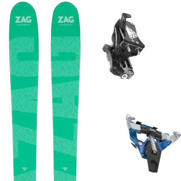 ZAG UBAC 89 LADY + DYNAFIT SPEED TURN BLUE 1 ZAG UBAC 89 LADY + DYNAFIT SPEED TURN BLUE