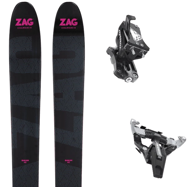 ZAG BAKAN 112 + DYNAFIT SPEED TURN BLACK/SILVER 1 ZAG BAKAN 112 + DYNAFIT SPEED TURN BLACK/SILVER