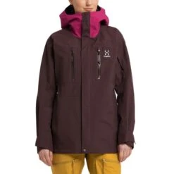 Haglöfs HAGLÖFS ELATION GTX JACKET W BURGUNDY BROWN/DEEP PINK 22 8 Haglöfs HAGLÖFS ELATION GTX JACKET W BURGUNDY BROWN/DEEP PINK 22 -Rossignol || Salomon || Fischer Winkel 9 113589 elation gtx jacket w burgundy brown deep pink 604658 4xm 03
