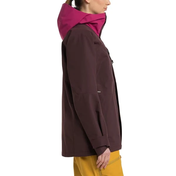 Haglöfs HAGLÖFS ELATION GTX JACKET W BURGUNDY BROWN/DEEP PINK 22 5 Haglöfs HAGLÖFS ELATION GTX JACKET W BURGUNDY BROWN/DEEP PINK 22 - Afbeelding 5