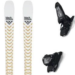 BLACK CROWS JUSTIS + MARKER GRIFFON 13 ID BLACK