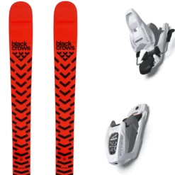 BLACK CROWS CAMOX JR + MARKER FREE 7 95MM WHITE/SILVER