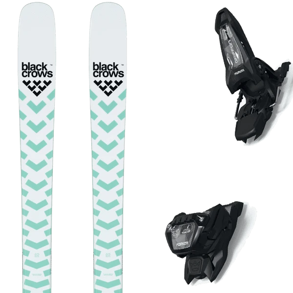 BLACK CROWS ATRIS + MARKER GRIFFON 13 ID BLACK 1 BLACK CROWS ATRIS + MARKER GRIFFON 13 ID BLACK