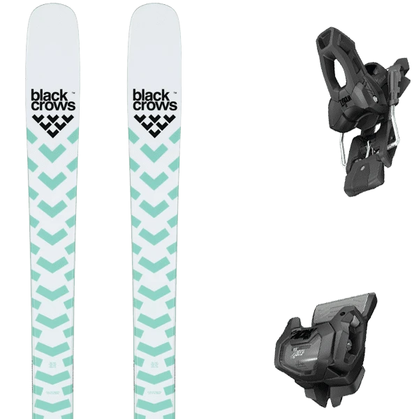 BLACK CROWS ATRIS + TYROLIA ATTACK 11 GW W/O BRAKE A 1 BLACK CROWS ATRIS + TYROLIA ATTACK 11 GW W/O BRAKE A