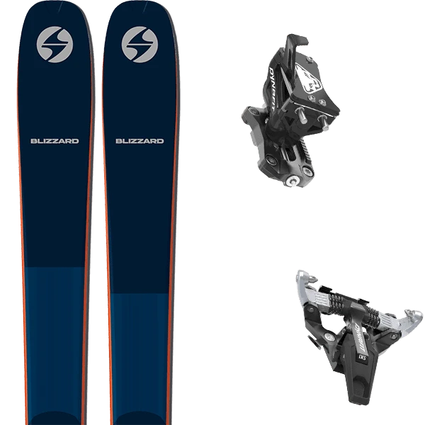 BLIZZARD ZERO G 085 BLUE + DYNAFIT SPEED TURN BLACK/SILVER 1 BLIZZARD ZERO G 085 BLUE + DYNAFIT SPEED TURN BLACK/SILVER