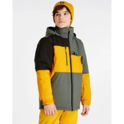 PROTEST PRTHUGO JR SNOWJACKET DARK YELLOW 23 -Rossignol || Salomon || Fischer Winkel 9 114077 prthugo jr snowjacket dark yellow 6810922 216 03