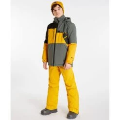 PROTEST PRTHUGO JR SNOWJACKET DARK YELLOW 23 -Rossignol || Salomon || Fischer Winkel 9 114077 prthugo jr snowjacket dark yellow 6810922 216 04