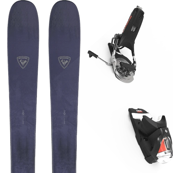 ROSSIGNOL RALLYBIRD 102 + LOOK PIVOT 14 GW B115 BLACK/ICON 1 ROSSIGNOL RALLYBIRD 102 + LOOK PIVOT 14 GW B115 BLACK/ICON