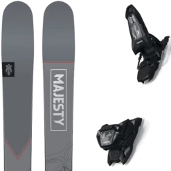 MAJESTY VANGUARD TI + MARKER GRIFFON 13 ID BLACK