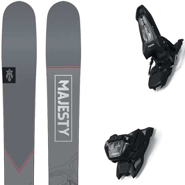 MAJESTY VANGUARD TI + MARKER GRIFFON 13 ID BLACK 1 MAJESTY VANGUARD TI + MARKER GRIFFON 13 ID BLACK