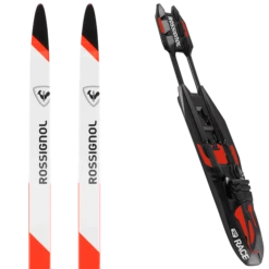ROSSIGNOL DELTA SKATE + ROSSIGNOL RACE SKATE RED