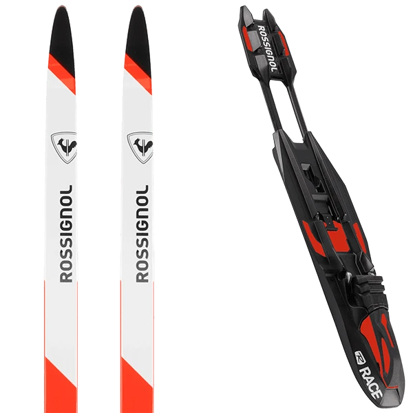 ROSSIGNOL DELTA SKATE + ROSSIGNOL RACE SKATE RED 1 ROSSIGNOL DELTA SKATE + ROSSIGNOL RACE SKATE RED