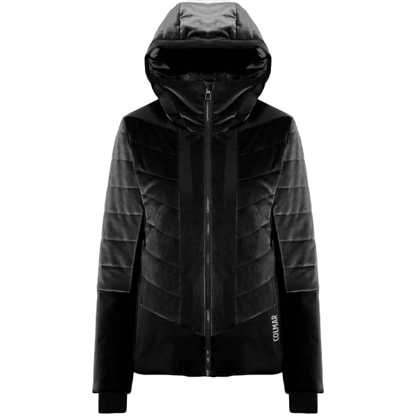 COLMAR LADIES CHARMING VELVET SKI JACKET BLACK-BLACK 23 1 COLMAR LADIES CHARMING VELVET SKI JACKET BLACK-BLACK 23