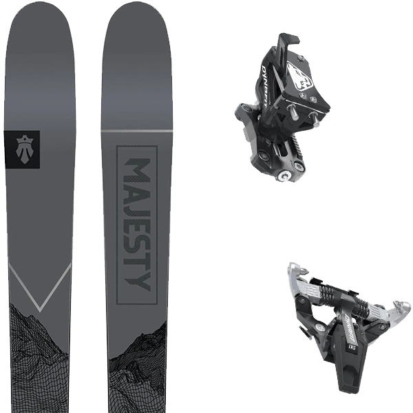 MAJESTY SUPERSCOUT CARBON + DYNAFIT SPEED TURN BLACK/SILVER 1 MAJESTY SUPERSCOUT CARBON + DYNAFIT SPEED TURN BLACK/SILVER