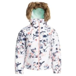 ROXY JET SKI GIRL JK BRIGHT WHITE TROPICAL CYANOTYP 23