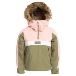 ROXY SHELTER GIRL JK DEEP LICHEN GREEN 23