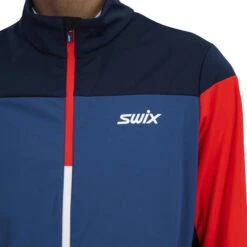SWIX CROSS JACKET M LAKE BLUE 23 10 SWIX CROSS JACKET M LAKE BLUE 23 -Rossignol || Salomon || Fischer Winkel 9 117884 cross jacket m lake blue 12341 75400 05