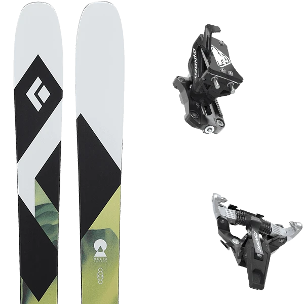 BLACK DIAMOND HELIO CARBON 88 + DYNAFIT SPEED TURN BLACK/SILVER 1 BLACK DIAMOND HELIO CARBON 88 + DYNAFIT SPEED TURN BLACK/SILVER