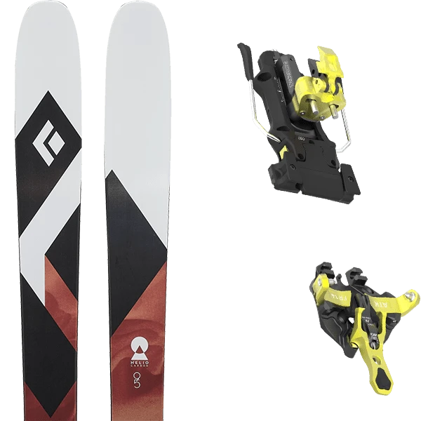 BLACK DIAMOND HELIO CARBON 95 + ATK FREERAIDER FR14 -102MM 1 BLACK DIAMOND HELIO CARBON 95 + ATK FREERAIDER FR14 -102MM
