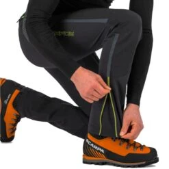 KARPOS CEVEDALE EVO PANT BLACK/LIME GREEN 23 -Rossignol || Salomon || Fischer Winkel 9 118597 cevedale evo pant black lime green 2500911 043 04