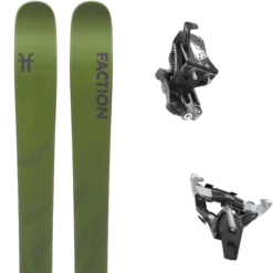 FACTION AGENT 2 + DYNAFIT SPEED TURN BLACK/SILVER