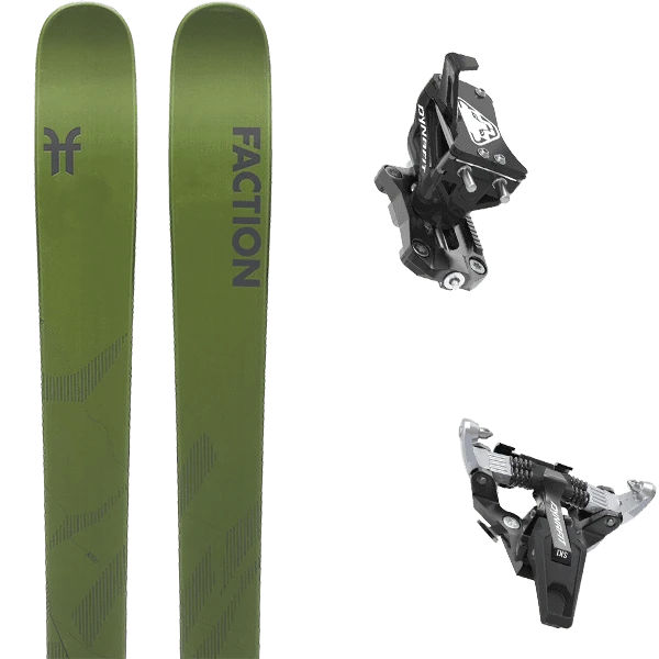 FACTION AGENT 2 + DYNAFIT SPEED TURN BLACK/SILVER 1 FACTION AGENT 2 + DYNAFIT SPEED TURN BLACK/SILVER