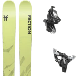 FACTION AGENT 4 + DYNAFIT SPEED TURN BLACK/SILVER