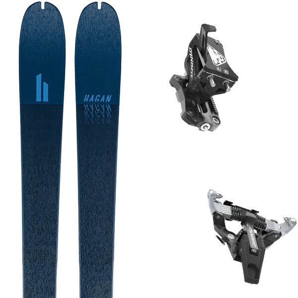 HAGAN PURE 90 SET + DYNAFIT SPEED TURN BLACK/SILVER 1 HAGAN PURE 90 SET + DYNAFIT SPEED TURN BLACK/SILVER