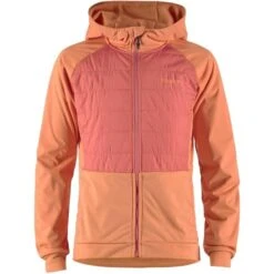 CRAFT ADV THERMAL XC HOOD JKT JR GLOW-CORAL 23