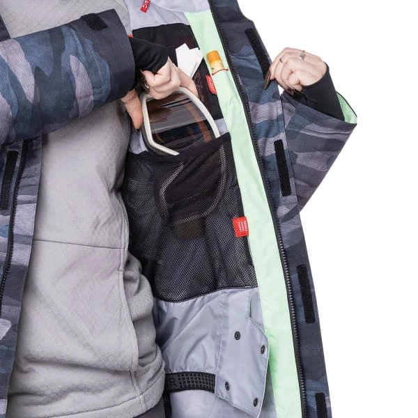 686 GORE-TEX WILLOW INSULATED JKT DUSTY ORCHID WTRLND CAMO 23 6 686 GORE-TEX WILLOW INSULATED JKT DUSTY ORCHID WTRLND CAMO 23 - Afbeelding 6