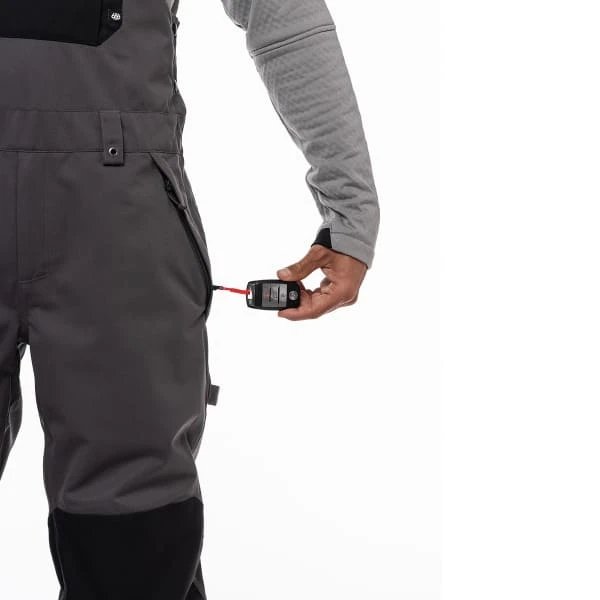 686 MNS HOT LAP INSULATED BIB CHARCOAL CLRBLK 23 5 686 MNS HOT LAP INSULATED BIB CHARCOAL CLRBLK 23 - Afbeelding 5