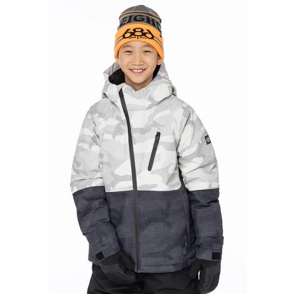686 BOYS HYDRA INSULATED JKT WHITE CAMO CLRBLK 23 4 686 BOYS HYDRA INSULATED JKT WHITE CAMO CLRBLK 23 - Afbeelding 4
