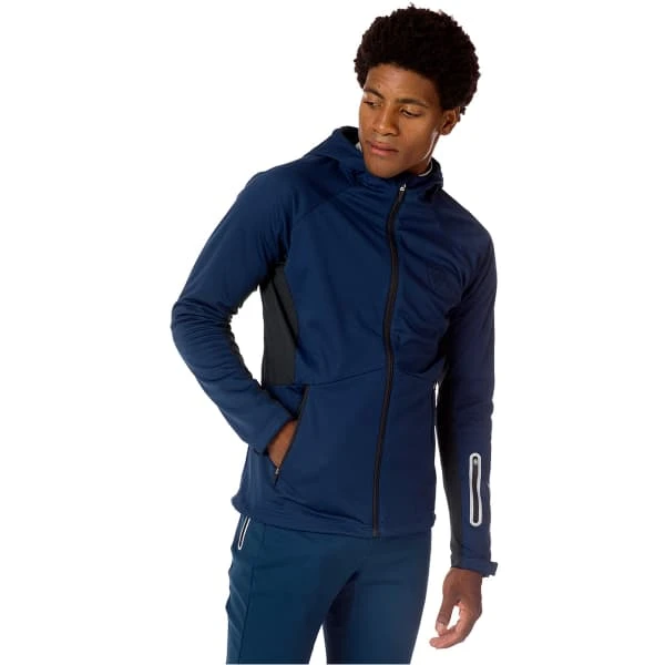 ROSSIGNOL SOFTSHELL HOODIE JKT DARK NAVY 23 2 ROSSIGNOL SOFTSHELL HOODIE JKT DARK NAVY 23 - Afbeelding 2